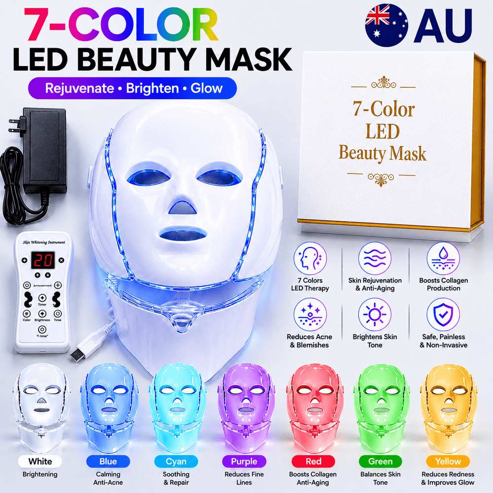 7 - Color LED Beauty Mask - Skin Bliss Shop