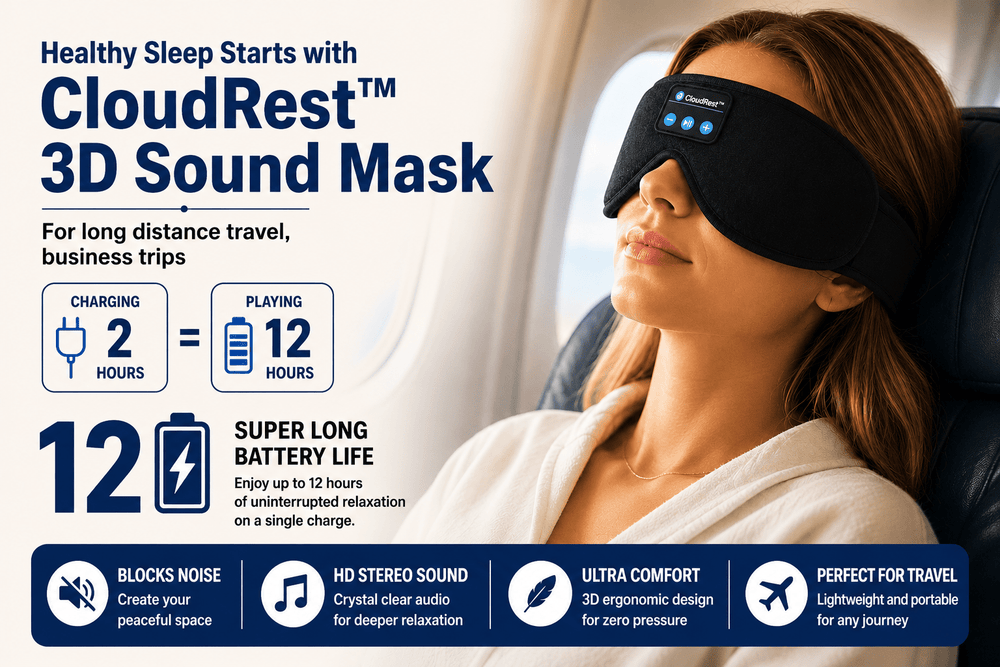 CloudRest™ 3D Sound Mask - Skin Bliss Shop