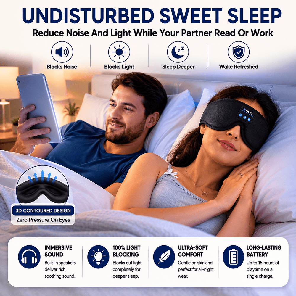 CloudRest™ 3D Sound Mask - Skin Bliss Shop