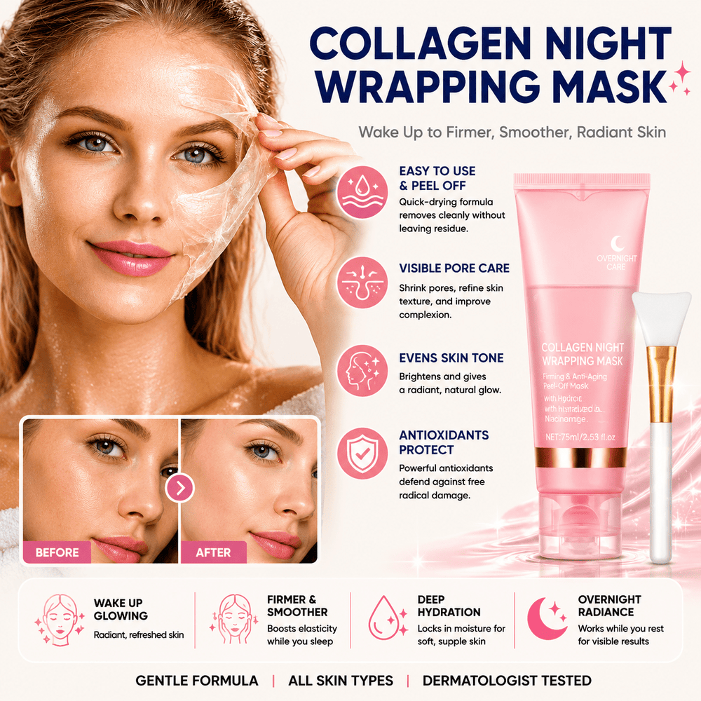 Collagen Night Wrapping Mask - Skin Bliss Shop