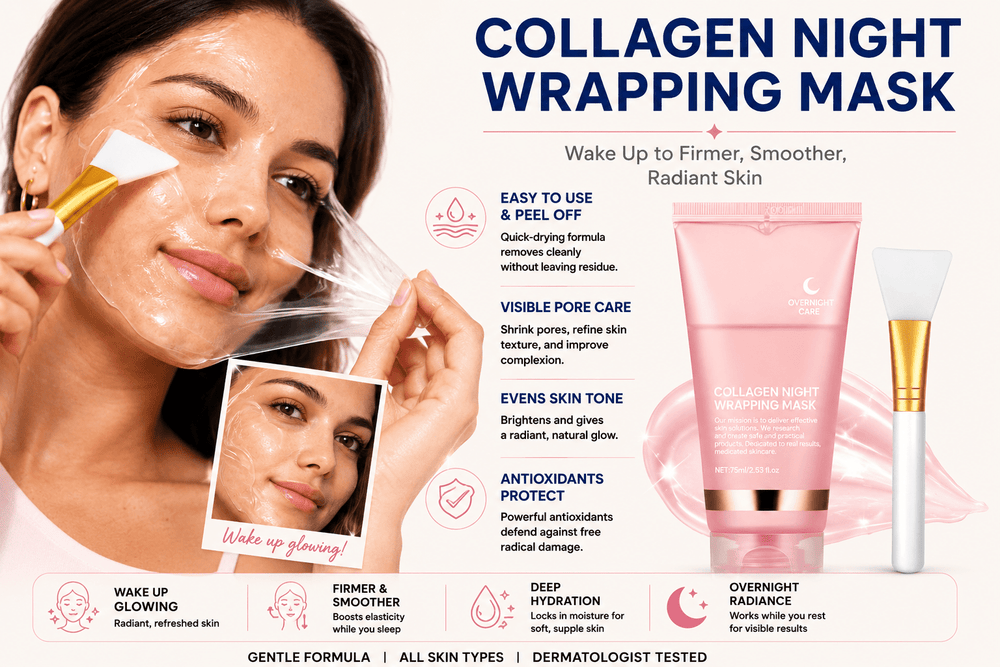 Collagen Night Wrapping Mask - Skin Bliss Shop