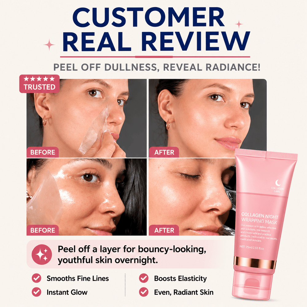 Collagen Night Wrapping Mask - Skin Bliss Shop