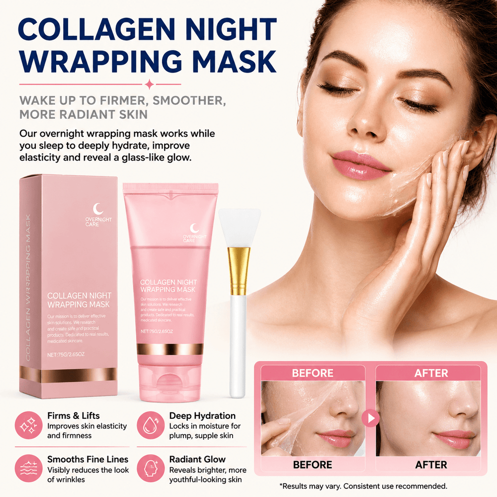 Collagen Night Wrapping Mask - Skin Bliss Shop