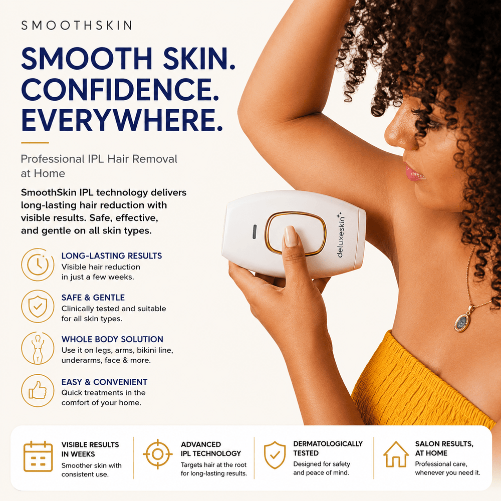 SmoothSkin Laser Hair Remover - Skin Bliss Shop