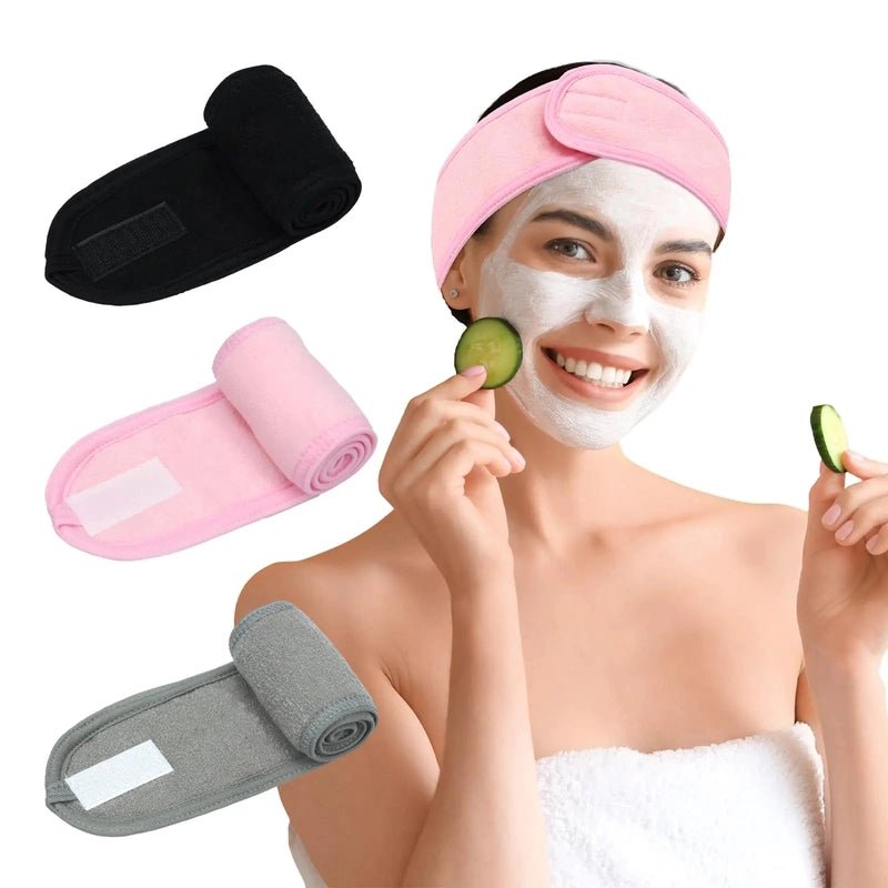 Soft Adjustable Spa Headband - Direct Ship Hub